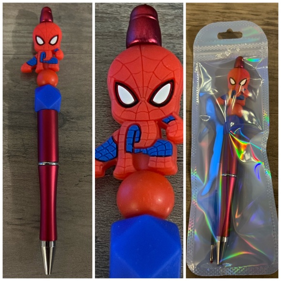 Handmade Other - Spider-Man beaded focal pen